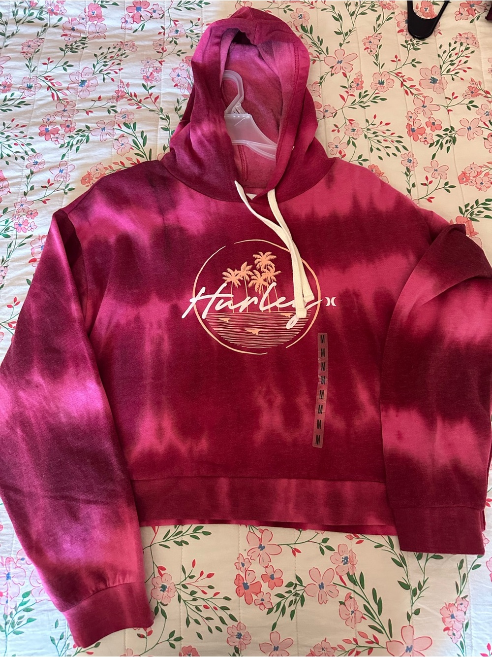 Hurley Magenta Tie-Dye Hoodie Jacket